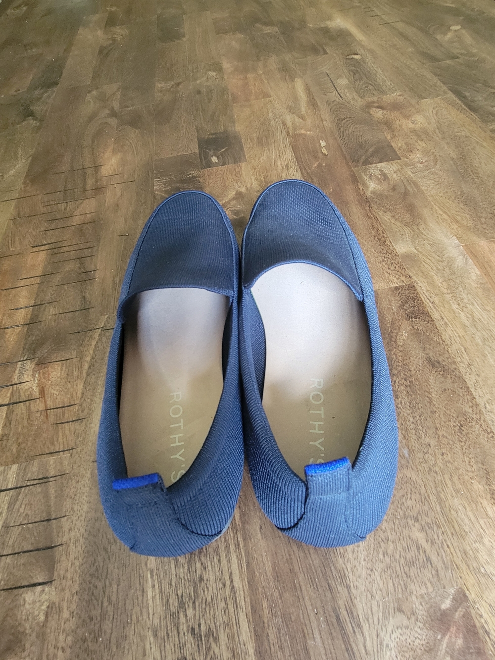 ROTHY'S Mens Blue Slip-On Loafers 12 - Picture 4 of 8